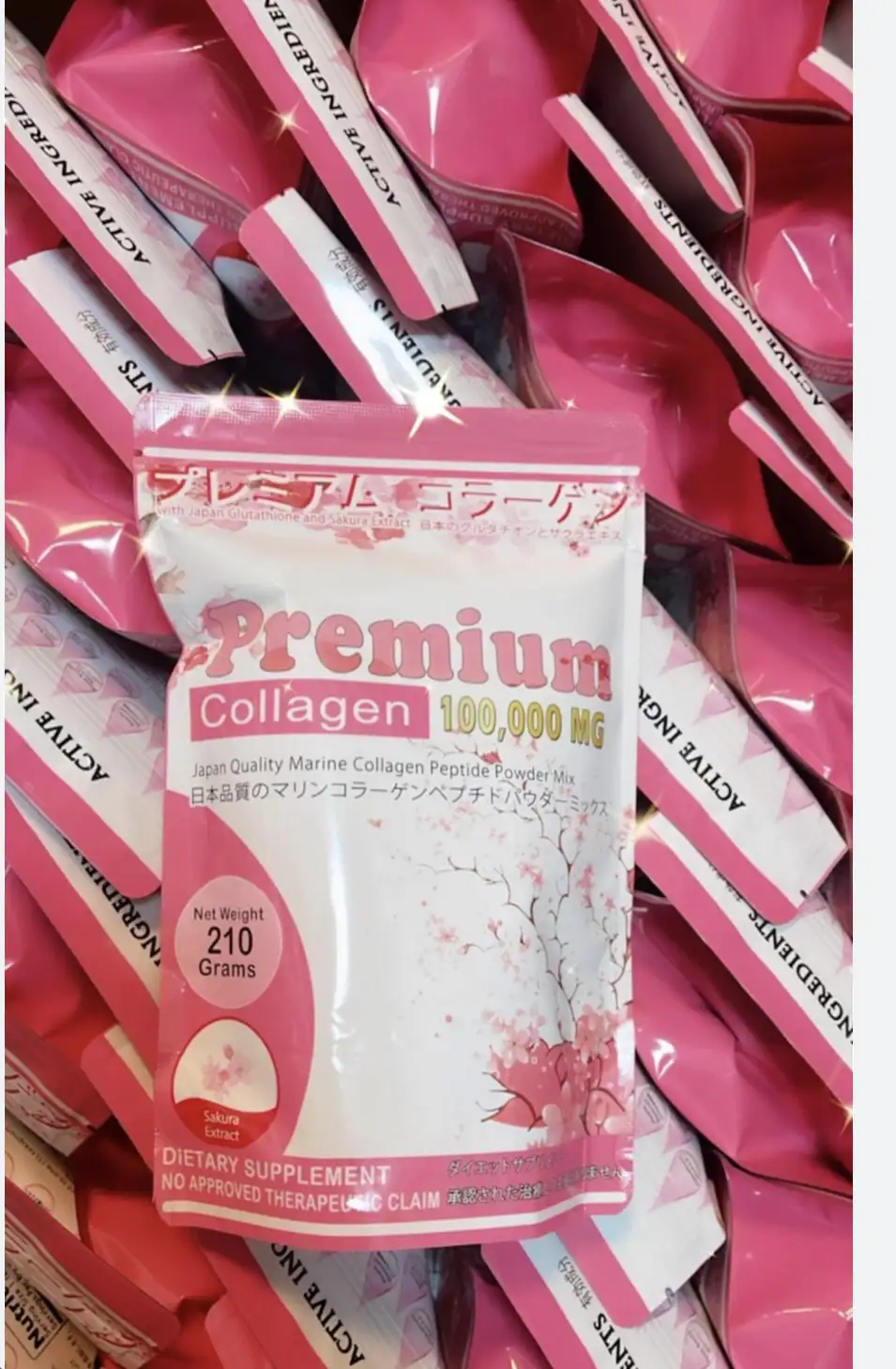 PREMIUM MARINE COLLAGEN PEPTIDE POWDER MIX