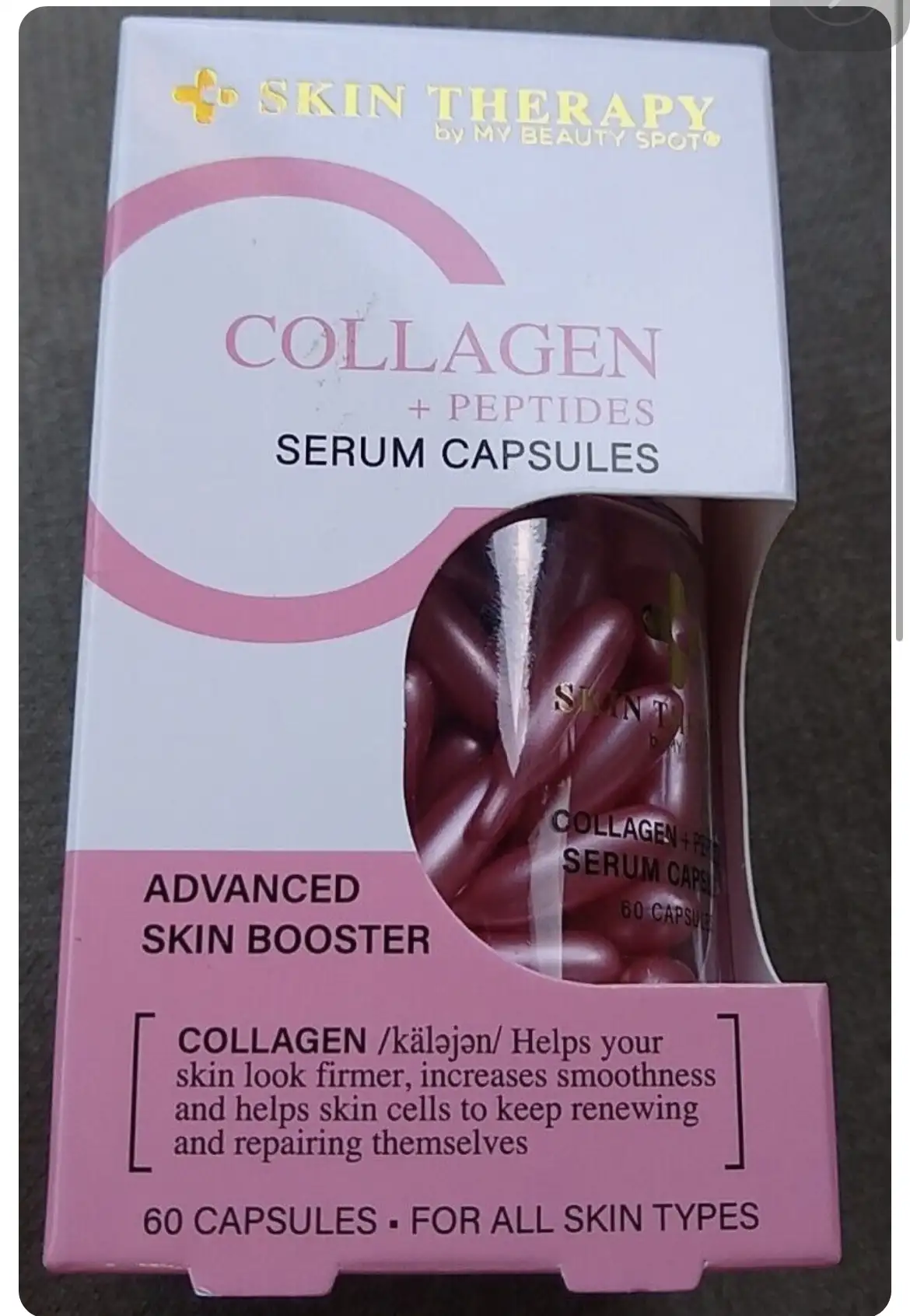 SKIN THERAPY COLLAGEN + PEPTIDES SERUM CAPSULES