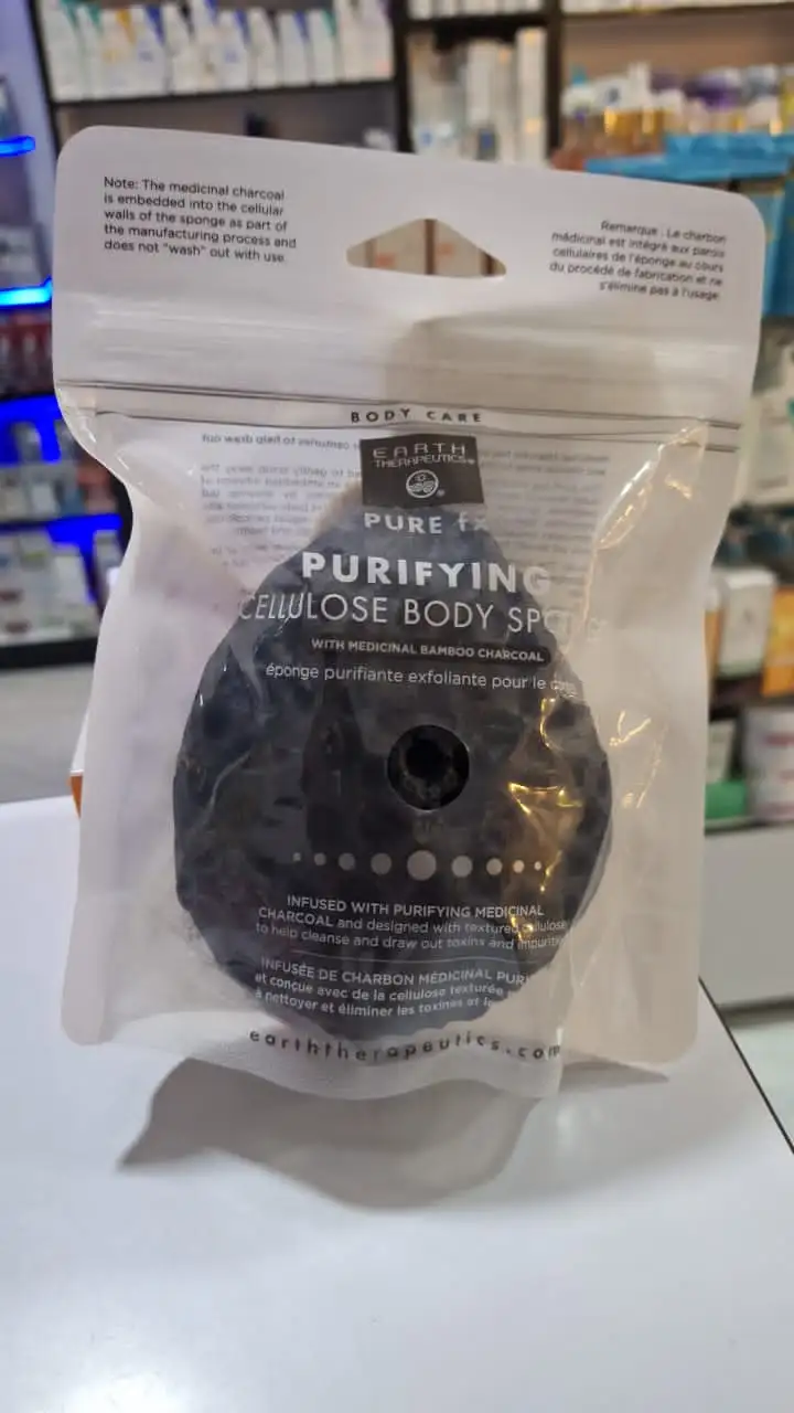 EARTH THERAPEUTICS PURIFYING CELLULOSE BODY SPONGE