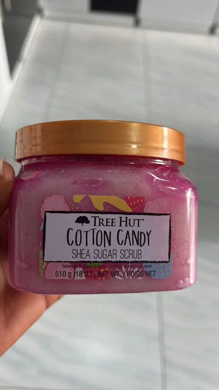 TREE HUT COTTON CANDY SHEA SUGAR SCRUB
