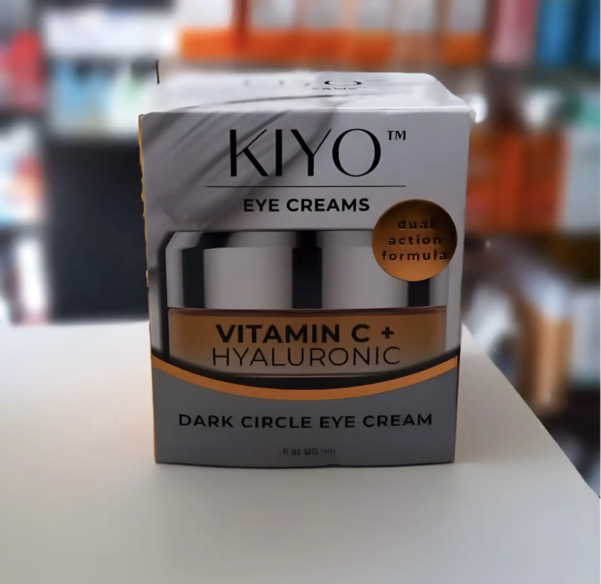 KIYO VITAMIN C + HYALURONIC DARK CIRCLE EYE CREAM
